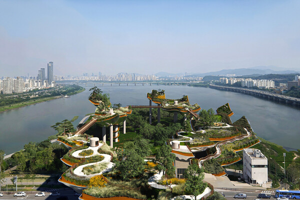 토마스 헤더윅의 설계안 ‘소리풍경’ 출처: 노들섬 홈페이지